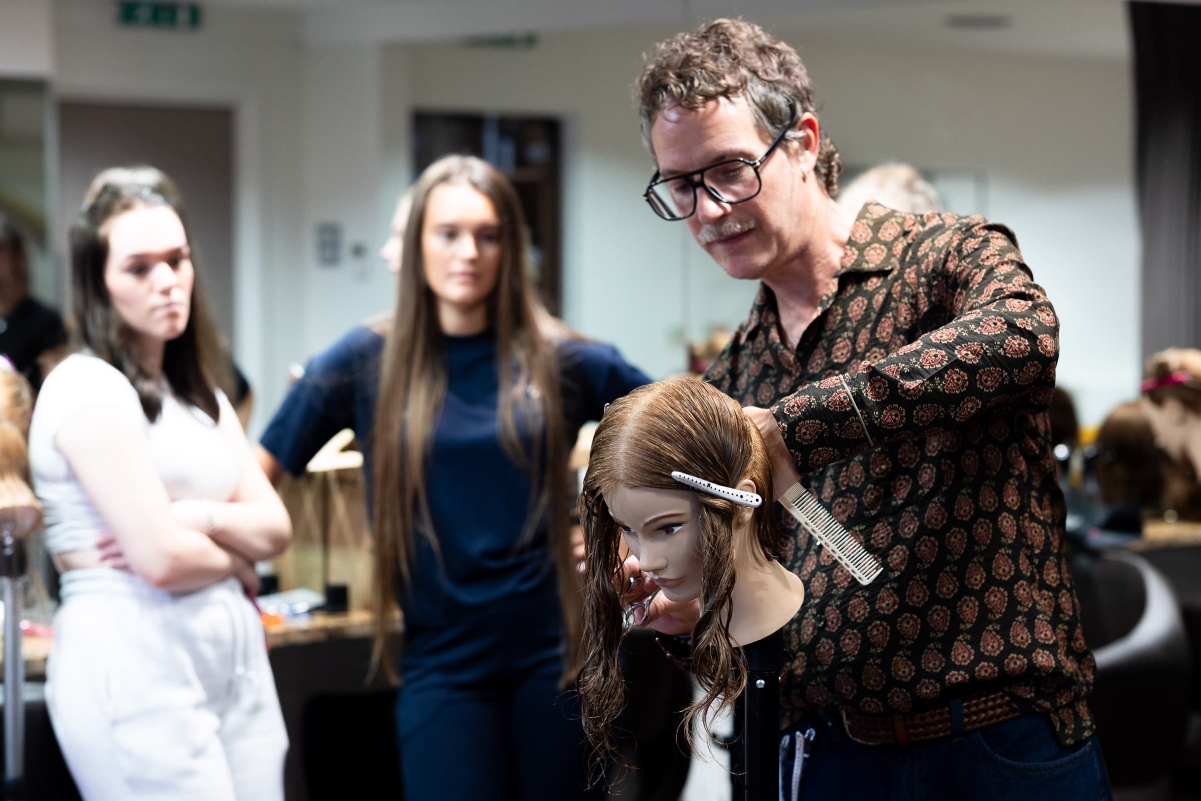 Salon Concepts educator leading a practical session
