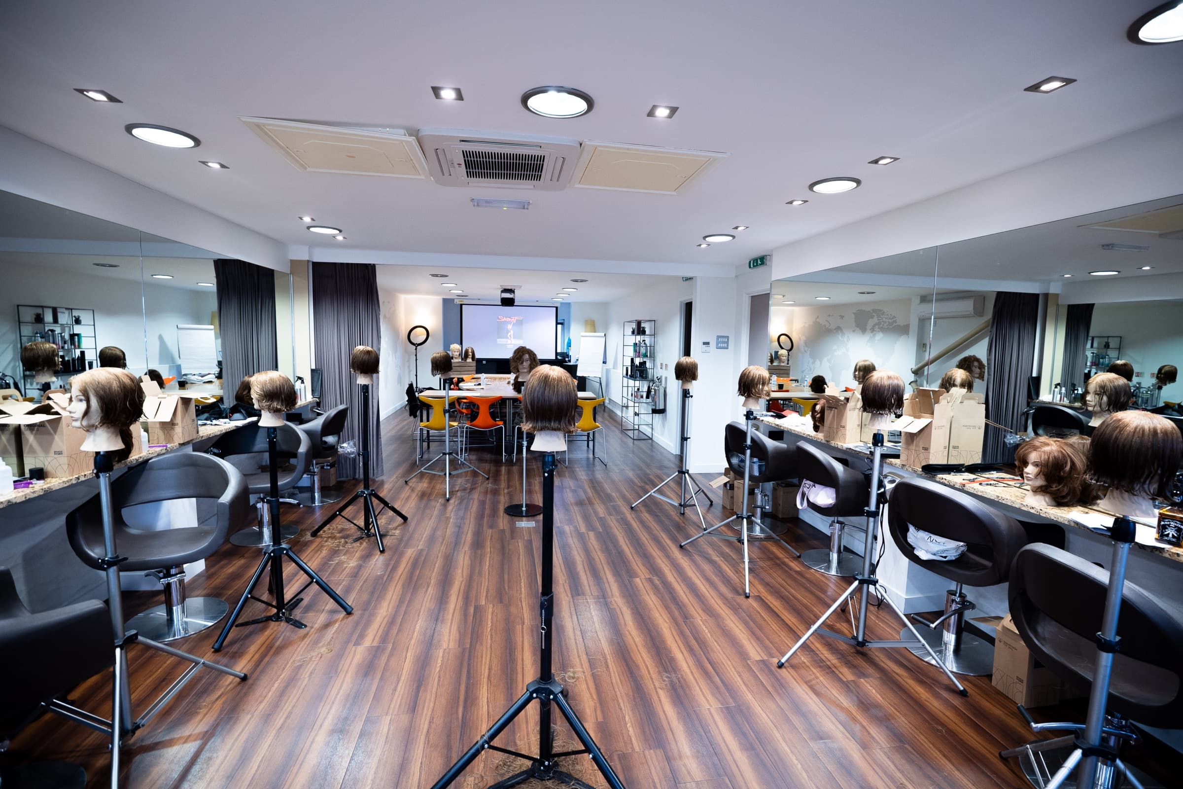 The Salon Concepts Academy training room